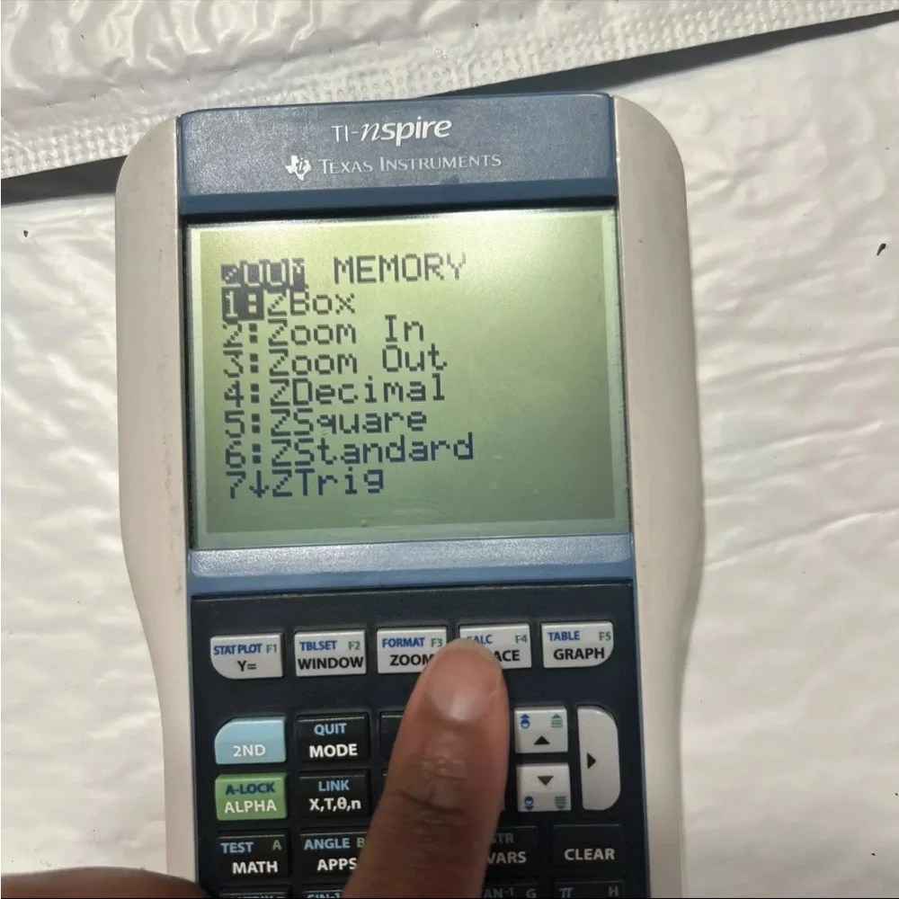 Texas Instrument TI NSPIRE Graphing Calculator W Cover Tested Ti 84 Plus Keypad